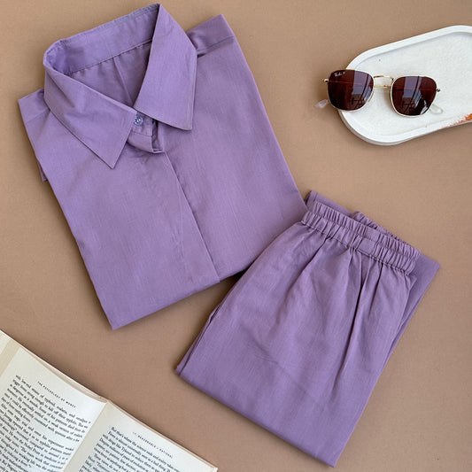 Lovely Lilac Co-Ord Set