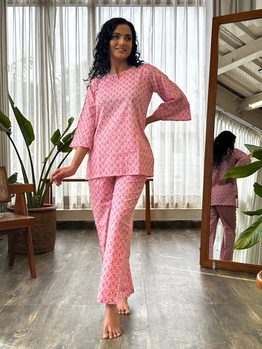 Floret Cotton Pyjama Set